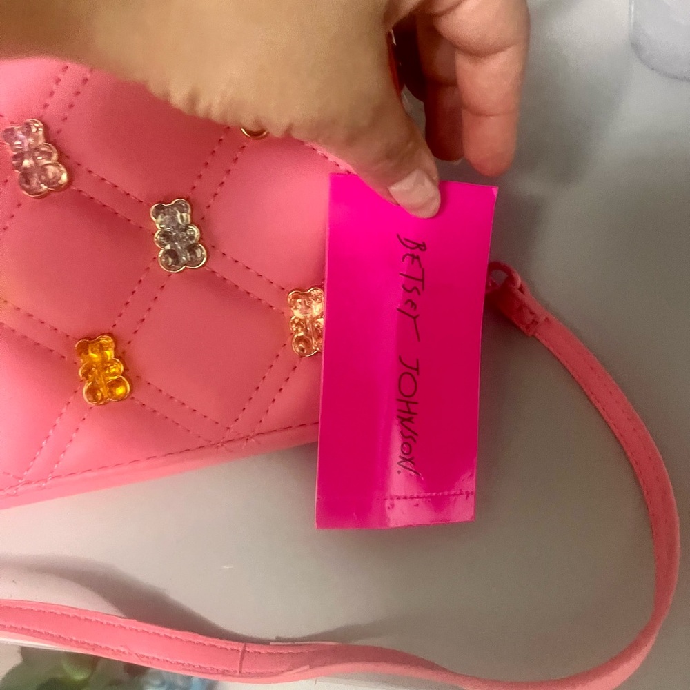 NWT Betsey Johnson Gummy Bear Quilted Crossbody - Picture 2 of 6